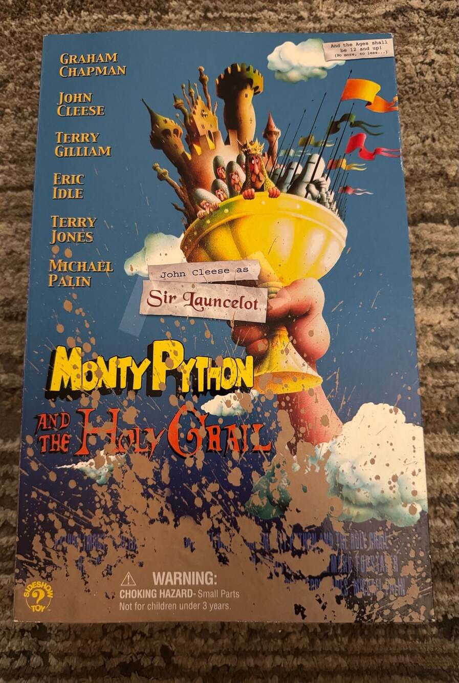 Sideshow Toy Monty Python Holy Grail John Cleese Sir Launcelot 12" Figure